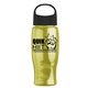 Poly - Pure - 27 oz Transparent Bottle With Oval Crest Lid