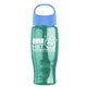 Poly - Pure - 27 oz Transparent Bottle With Oval Crest Lid