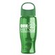 Poly - Pure - 27 oz Transparent Bottle With Oval Crest Lid
