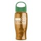 Poly - Pure - 27 oz Transparent Bottle With Oval Crest Lid
