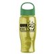 Poly - Pure - 27 oz Transparent Bottle With Oval Crest Lid