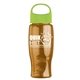 Poly - Pure - 27 oz Transparent Bottle With Oval Crest Lid