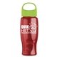 Poly - Pure - 27 oz Transparent Bottle With Oval Crest Lid