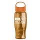 Poly - Pure - 27 oz Transparent Bottle With Oval Crest Lid