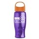 Poly - Pure - 27 oz Transparent Bottle With Oval Crest Lid
