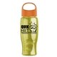 Poly - Pure - 27 oz Transparent Bottle With Oval Crest Lid