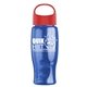 Poly - Pure - 27 oz Transparent Bottle With Oval Crest Lid