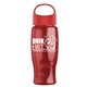 Poly - Pure - 27 oz Transparent Bottle With Oval Crest Lid