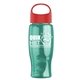 Poly - Pure - 27 oz Transparent Bottle With Oval Crest Lid