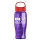 Poly - Pure - 27 oz Transparent Bottle With Oval Crest Lid