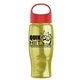 Poly - Pure - 27 oz Transparent Bottle With Oval Crest Lid