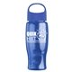 Poly - Pure - 27 oz Transparent Bottle With Oval Crest Lid