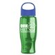Poly - Pure - 27 oz Transparent Bottle With Oval Crest Lid