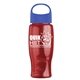 Poly - Pure - 27 oz Transparent Bottle With Oval Crest Lid