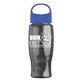 Poly - Pure - 27 oz Transparent Bottle With Oval Crest Lid