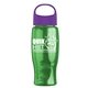 Poly - Pure - 27 oz Transparent Bottle With Oval Crest Lid