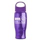 Poly - Pure - 27 oz Transparent Bottle With Oval Crest Lid