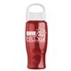 Poly - Pure - 27 oz Transparent Bottle With Oval Crest Lid
