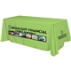 Polyester Digital Direct Print Table Cover 3 sided, 8 foot