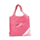 Polyester Pink Latitudes Foldaway Shopper Tote Bag 16 X 15