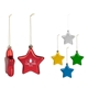 Polypropylene Star Shaped Holiday Ornament
