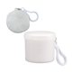 Poncho in container with carabiner