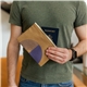 Poptart - Colored Canvas With Leather Tab