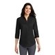 Port Authority(R) Ladies 3/4- Sleeve SuperPro(TM) Twill Shirt