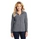 Port Authority(R) Ladies Heather Microfleece Full - Zip Jacket