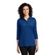 Port Authority Ladies Silk Touch 3/4- Sleeve Polo - COLORS
