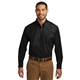 Port Authority(R) Long Sleeve Carefree Poplin Shirt