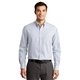 Port Authority Plaid Pattern Easy Care Shirt - WHITE