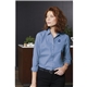 port authority(r) womens long sleeve carefree poplin shirt