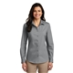 port authority(r) womens long sleeve carefree poplin shirt