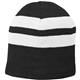 Port Company(R) Fleece - Lined Striped Beanie Cap