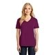 Port Company(R) Ladies 5.4 oz 100 Cotton V - Neck T - Shirt - COLORS