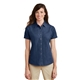 Port Company Ladies Short Sleeve Value Denim Shirt