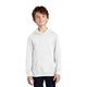 Port Company(R) Youth Fan Favorite(TM) Fleece Pullover Hooded Sweatshirt - WHITE