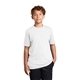 Port Company(R) Youth Performance Blend Tee - WHITE
