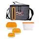 Portion Control Food Bag Oval Cooler Lunch Set