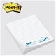 Post - it(R) Printed Notes 2-3/4 x 3, 25- sheets - STANDARD