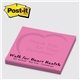 Post - it(R) Printed Notes 3 x 3, 25 sheets - NEON / ULTRA