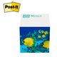 Post - it(R) Printed Notes Cube Full Cube