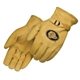 Premium Golden Cowhide Driver Glove
