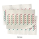 Printed Paper Tissue w / Digital Print Imprint