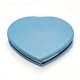 PU Leather Heart Compact Mirror