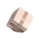 Cube - Shaped Wooden Puzzle