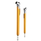 Quick View Aluminum Zinc Tire Gauge