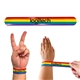 Rainbow Slap Bracelet