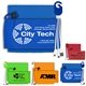 RECHARGE PACK Mobile Tech Charging Cable Kit in Microfiber Cinch Pack Components inserted into Microfiber Kit
